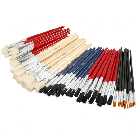 YellowLine Pinselset, 60 Stk./ 60 Pk.